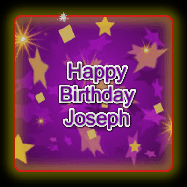 Happy Birthday Joseph GIF