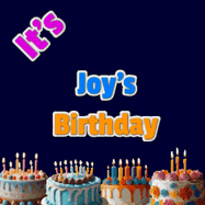 Happy Birthday Joy GIF