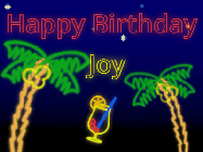 Happy Birthday Joy GIF