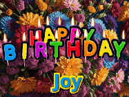 Happy Birthday Joy GIF