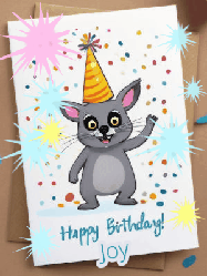 Happy Birthday Joy GIF