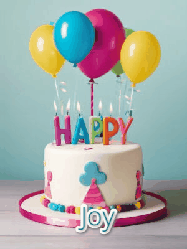 Happy Birthday Joy GIF