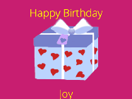 Happy Birthday Joy GIF