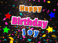 Happy Birthday Joy GIF