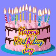 Happy Birthday Joy GIF