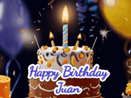 Happy Birthday Juan GIF