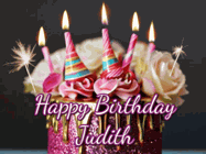 Happy Birthday Judith GIF