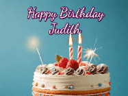 Happy Birthday Judith GIF