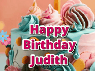 Happy Birthday Judith GIF