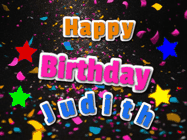 Happy Birthday Judith GIF