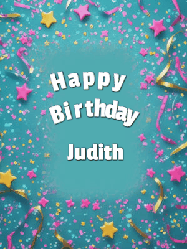 Happy Birthday Judith GIF