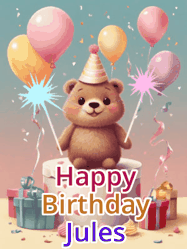 Happy Birthday Jules GIF