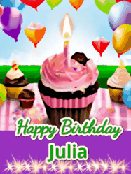 Happy Birthday Julia GIF