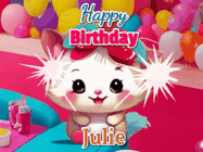 Happy Birthday Julie GIF
