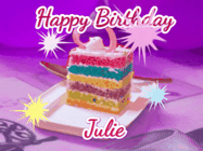 Happy Birthday Julie GIF
