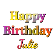 Happy Birthday Julie GIF