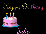Happy Birthday Julie GIF