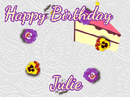 Happy Birthday Julie GIF