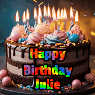 Happy Birthday Julie GIF