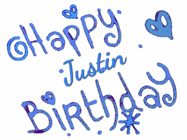 Happy Birthday Justin GIF