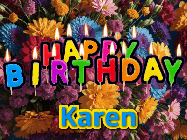 Happy Birthday Karen GIF