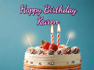 Happy Birthday Karen GIF