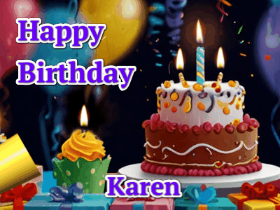 Happy Birthday Karen GIF 93