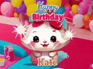 Happy Birthday Kate GIF