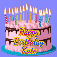 Happy Birthday Kate GIF