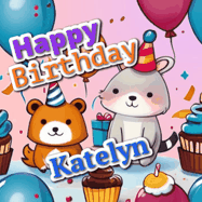 Happy Birthday Katelyn GIF