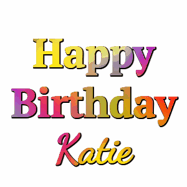 Happy Birthday Katie GIF