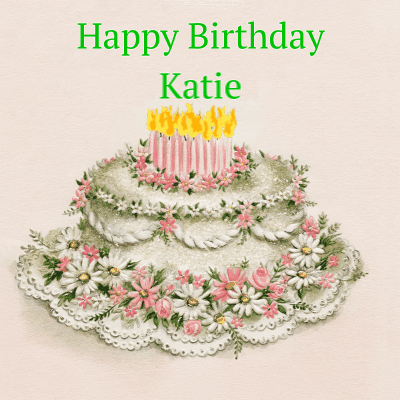 Happy Birthday Katie GIF 4