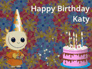 Happy Birthday Katy GIF