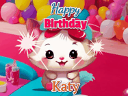 Happy Birthday Katy GIF