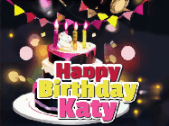 Happy Birthday Katy GIF