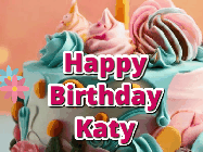 Happy Birthday Katy GIF