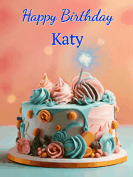 Happy Birthday Katy GIF