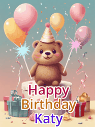 Happy Birthday Katy GIF