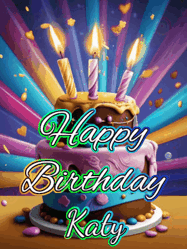 Happy Birthday Katy GIF
