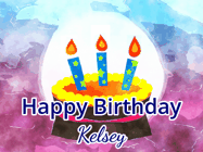 Happy Birthday Kelsey GIF
