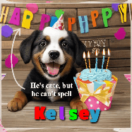 Happy Birthday Kelsey GIF