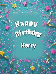 Happy Birthday Kerry GIF