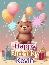 Happy Birthday Kevin GIF