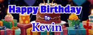 Happy Birthday Kevin GIF
