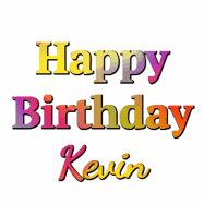 Happy Birthday Kevin GIF
