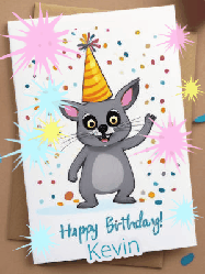 Happy Birthday Kevin GIF