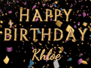 Happy Birthday Khloe GIF