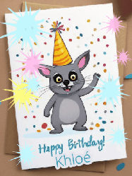 Happy Birthday Khloe GIF