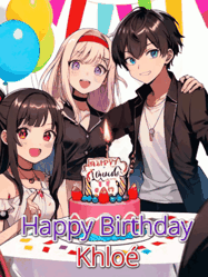 Happy Birthday Khloe GIF