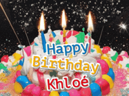 Happy Birthday Khloe GIF